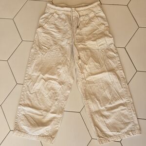 Free People We the Free cotton cropped wide leg pants size xs